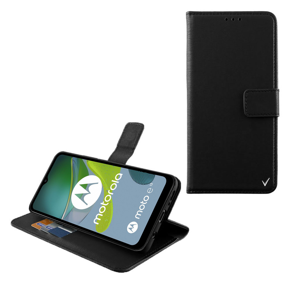 VOLTE-TEL ALLURE ΘΗΚΗ MOTOROLA MOTO E13 6.5in MAGNET BOOK STAND CLIP BLACK