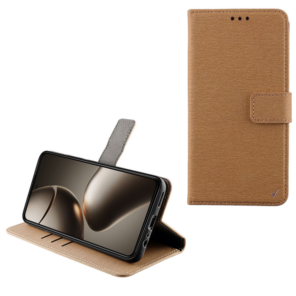 VOLTE-TEL ALLURE ΘΗΚΗ XIAOMI 14T PRO 5G 6.67in MAGNET BOOK STAND CLIP GOLD