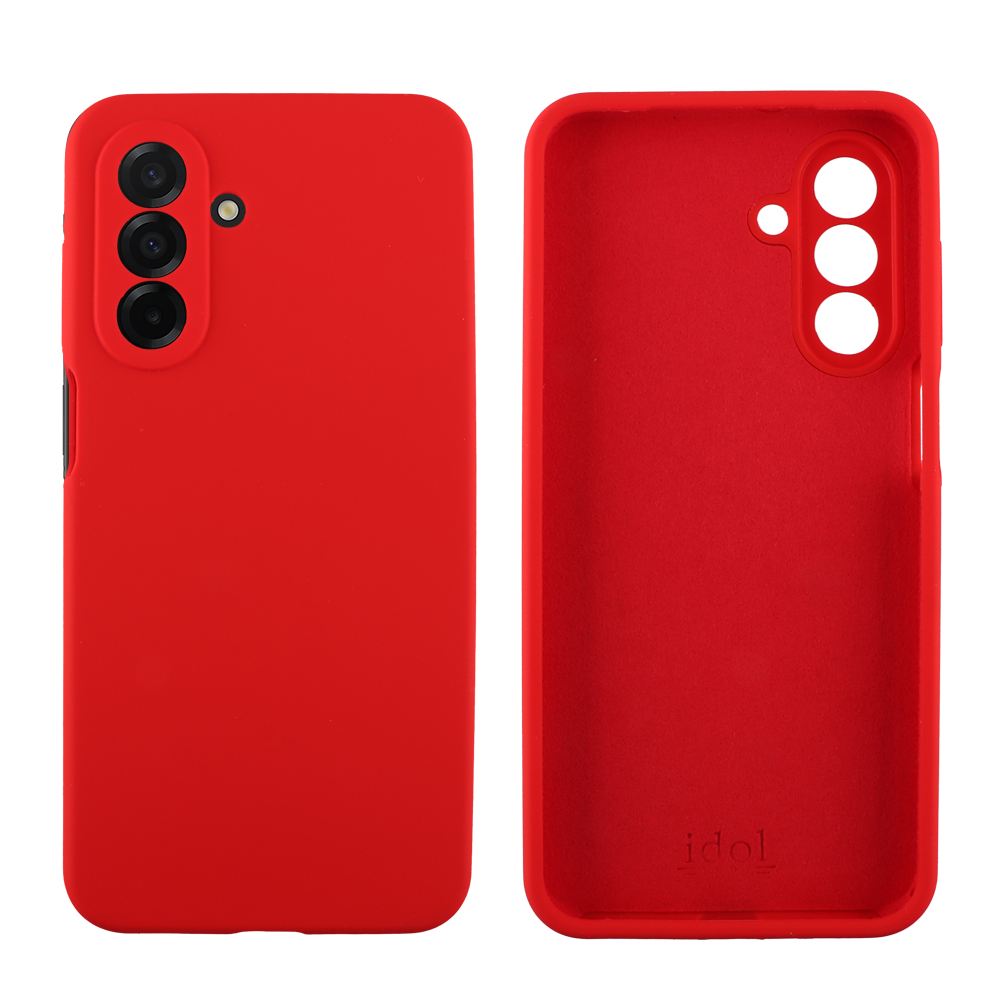 IDOL 1991 VELVET ELITE TPU ΘΗΚΗ SAMSUNG A26 5G A266 6.7in 4 SIDE FULL CAMERA PROTECTION RED