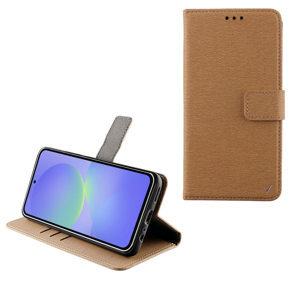 VOLTE-TEL ALLURE ΘΗΚΗ SAMSUNG A36 5G A366 6.7in MAGNET BOOK STAND CLIP GOLD