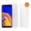 IDOL 1991 COMBO SAMSUNG J4 PLUS J415 6.0" TEMPERED 0.30mm + ΘΗΚΗ AIR SLIM WHITE