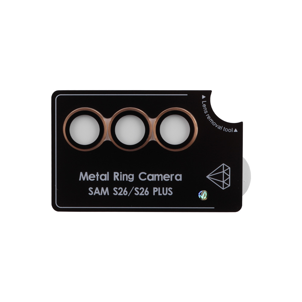 VOLTE-TEL CAMERA GLASS COVER SAMSUNG S26 5G 6.3" 9H 0.30MM PREMIUM EASY APPLICATION TITANIUM GOLD - Image 4