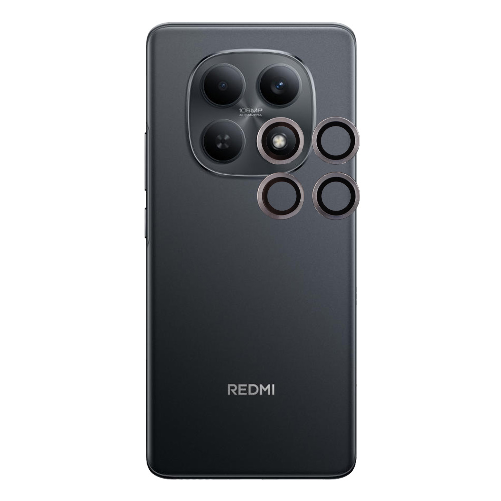 VOLTE-TEL CAMERA GLASS COVER XIAOMI REDMI NOTE 15 5G /POCO M8 5G 6.77" 9H 0.30MM EASY APPLICATION SILVER - Image 5