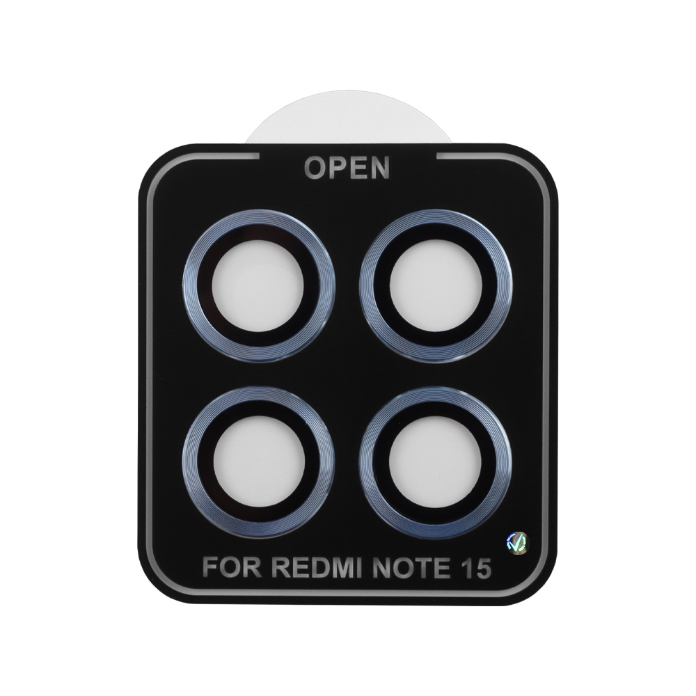 VOLTE-TEL CAMERA GLASS COVER XIAOMI REDMI NOTE 15 5G /POCO M8 5G 6.77" 9H 0.30MM EASY APPLICATION BLUE - Image 4