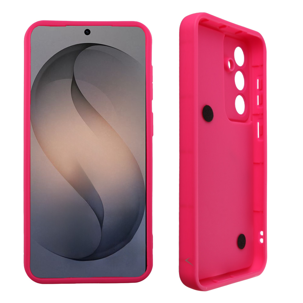 VOLTE-TEL ΘΗΚΗ SAMSUNG S26 5G 6.3" SILICON TPU WITH STRAP FULL CAMERA PROTECTION PINK WITH PINK HEARTS - Image 4