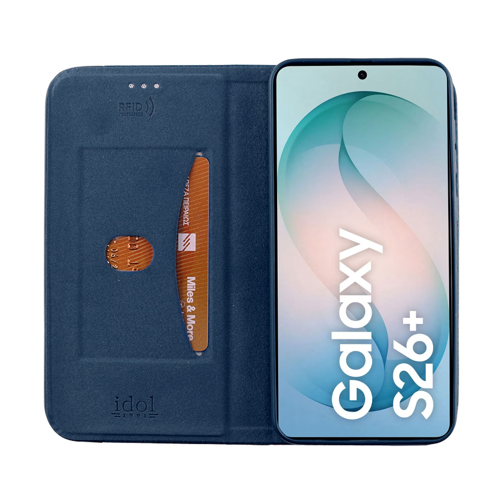 IDOL 1991 ΘΗΚΗ SAMSUNG S26 PLUS 5G 6.7" ELITE ANTI-RFID BOOK STAND BLUE - Image 7