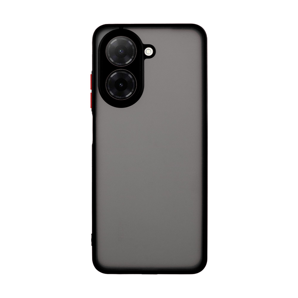 LIME ΘΗΚΗ XIAOMI REDMI A5 4G 6.88" HARDSHELL FUSION FULL CAMERA PROTECTION BLACK WITH RED KEYS - Image 6