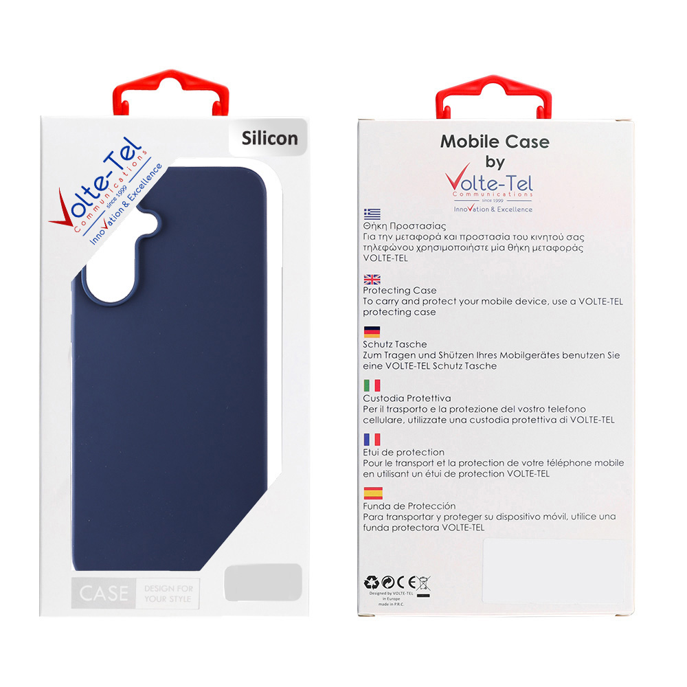 VOLTE-TEL ΘΗΚΗ SAMSUNG S26 5G 6.3" SILICON TPU CAMERA GUARD BLUE - Image 2