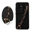 VOLTE-TEL ΘΗΚΗ SAMSUNG S26 ULTRA 5G 6.9" SILICON TPU WITH STRAP FULL CAMERA PROTECTION BLACK WITH BLACK BUTTERFLIES