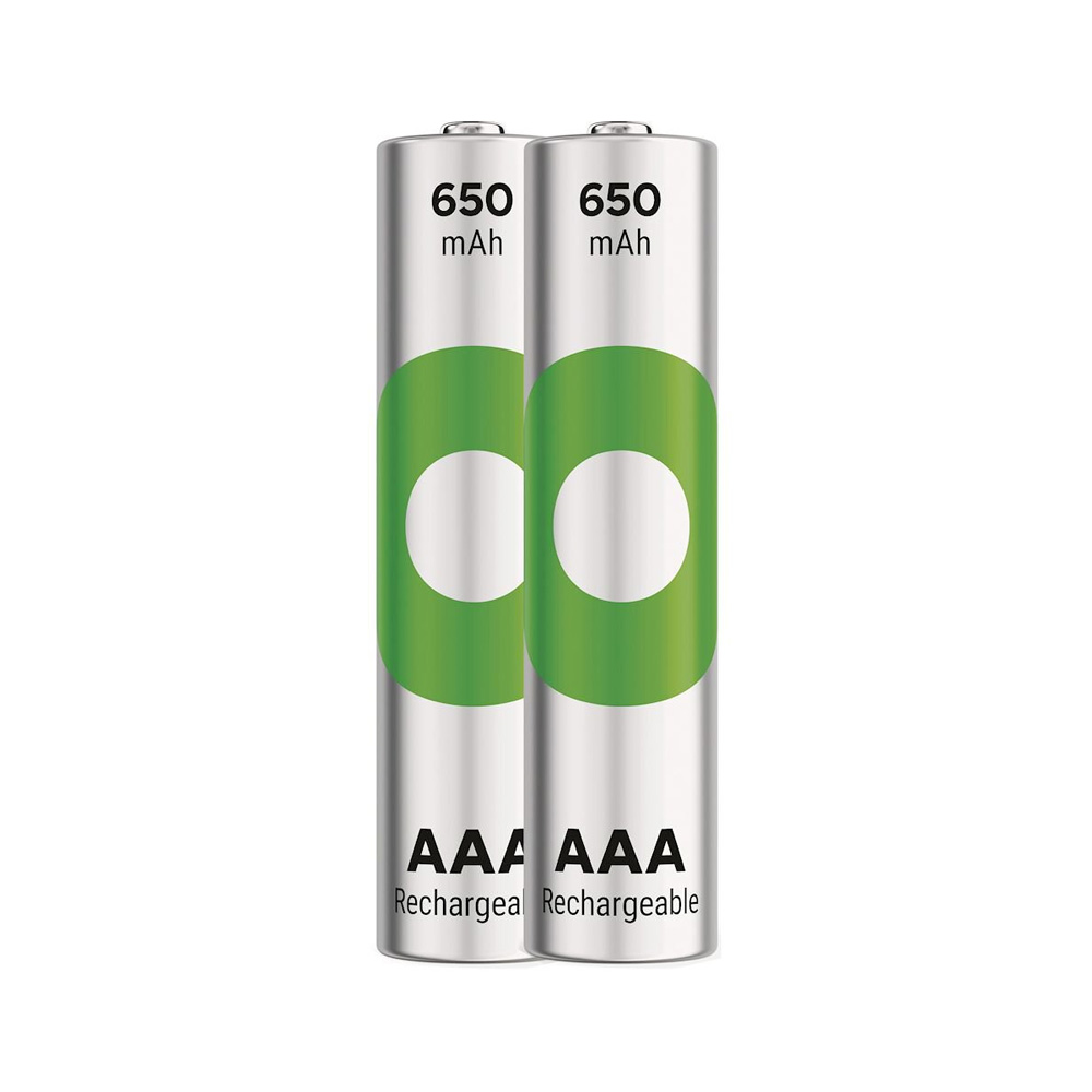 GP ΜΠΑΤΑΡΙΕΣ ΕΠΑΝΑΦΟΡΤΙΖΟΜΕΝΕΣ AAA/HR03 1.2V 650mAh Ni-MH RECYKO READY TO USE 2/BLISTER - Image 2