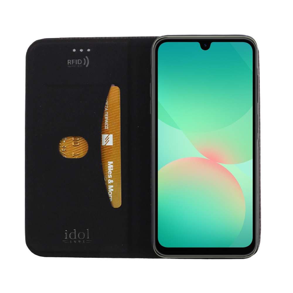 IDOL 1991 ELITE ΘΗΚΗ SAMSUNG A26 5G A266 6.7in ANTI-RFID BOOK STAND BLACK - Image 7