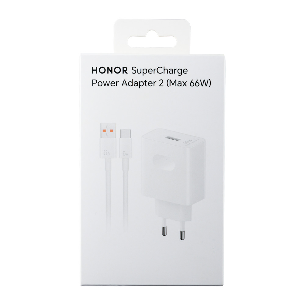 TRAVEL HONOR HN-200330E00 SUPER CHARGE USB-A 5V/2A 10V/4A 11V/6A 66W +USB ΣΕ TYPE C 6A WHITE PACKING OR - Image 2
