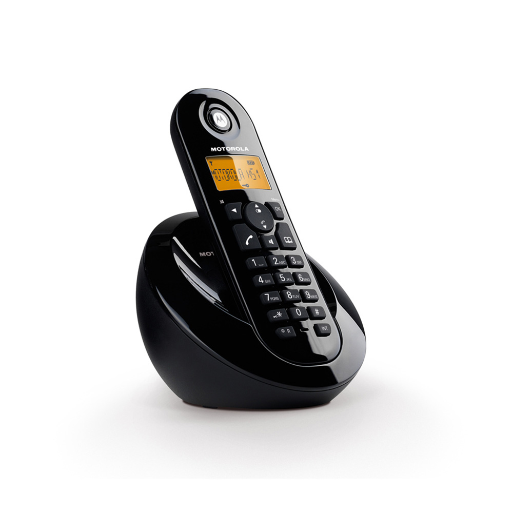ΑΣΥΡΜΑΤΟ ΤΗΛΕΦΩΝΟ MOTOROLA C601 ΜΕ ΕΛΛΗΝΙΚΟ ΜΕΝΟΥ ΚΑΙ ΑΝΟΙΧΤΗ ΑΚΡΟΑΣΗ BLACK GR