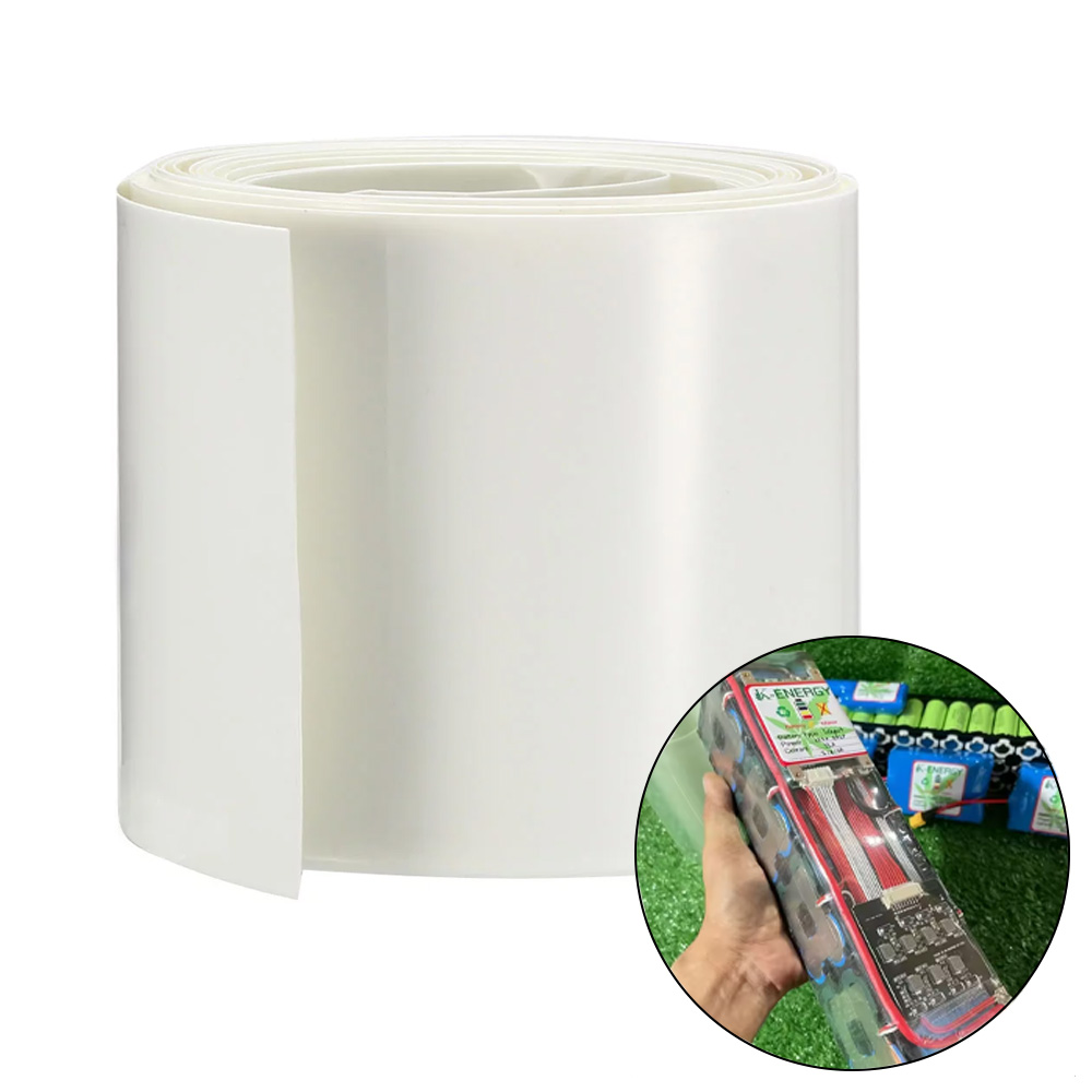 HYPER-FIX PVC ΔΙΑΦΑΝΗ ΘΕΡΜΟΣΥΣΤΕΛΛΟΜΕΝΗ ΤΑΙΝΙΑ ΜΠΑΤΑΡΙΩΝ 18650/ΠΑΝΤΟΣ ΤΥΠΟΥ 85mm 2 ΜΕΤΡΑ