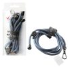 VOLTE-TEL NECK STRAP - ΛΟΥΡΑΚΙ ΛΑΙΜΟΥ ΓΙΑ ΘΗΚΕΣ ΓΚΡΙ ΑΝΟΙΧΤΟ VT14