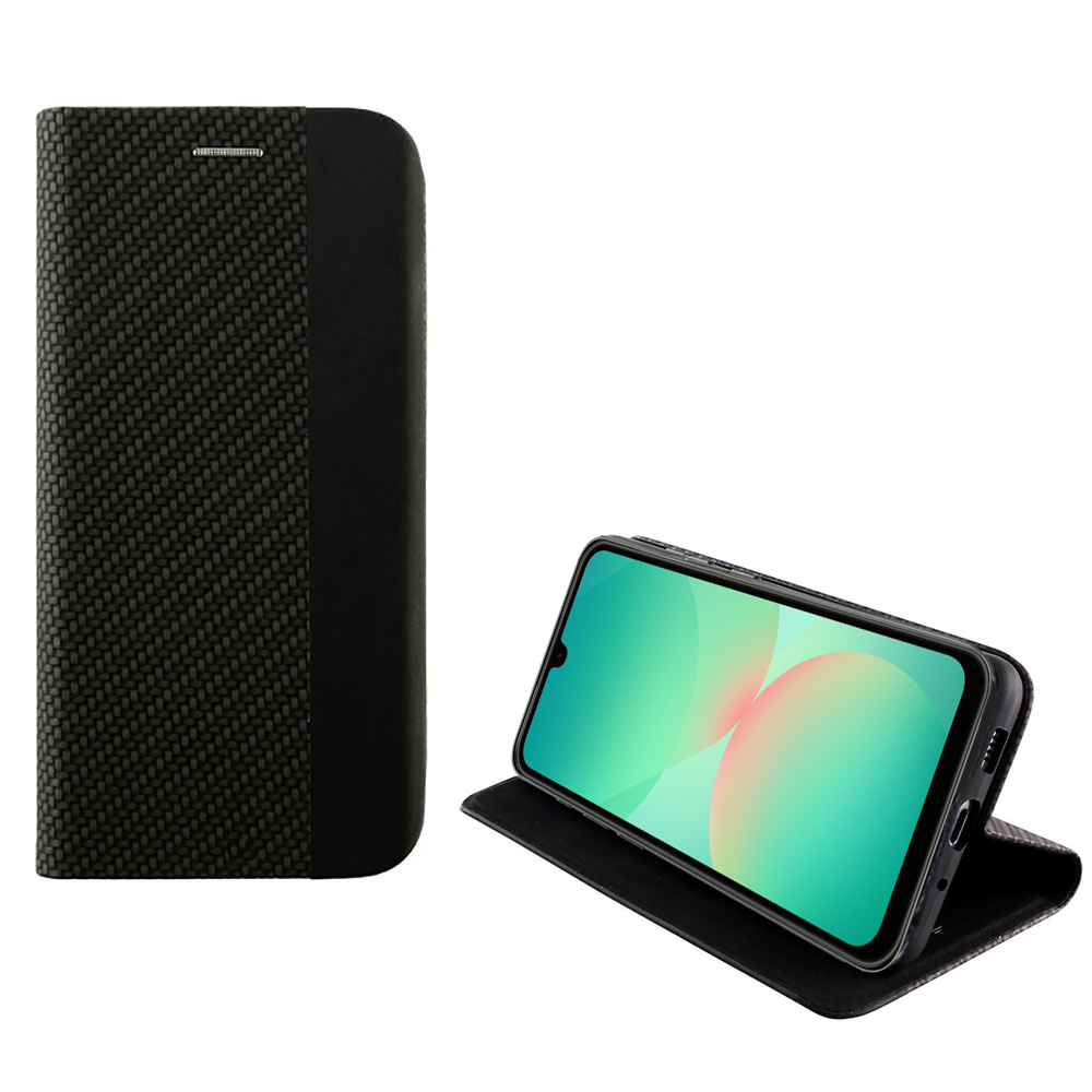 IDOL 1991 ELITE ΘΗΚΗ SAMSUNG A26 5G A266 6.7in ANTI-RFID BOOK STAND BLACK