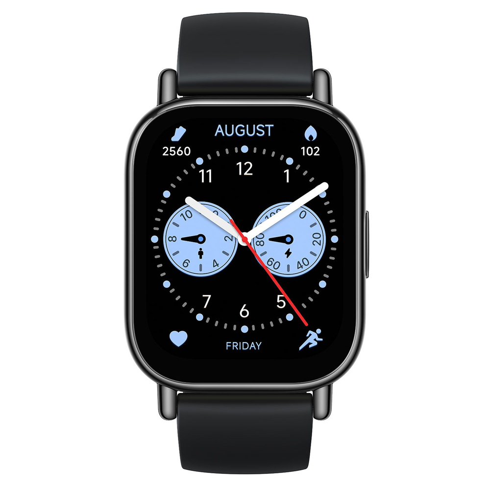 SMART WATCH XIAOMI REDMI WATCH 5 LITE 48MM 1.96in BHR8789GL 1GB/164MB BT V 5.3 ΑΔΙΑΒΡΟΧΟ ΜΕ ΠΑΛΜΟΓΡΑΦΟ BLACK GW