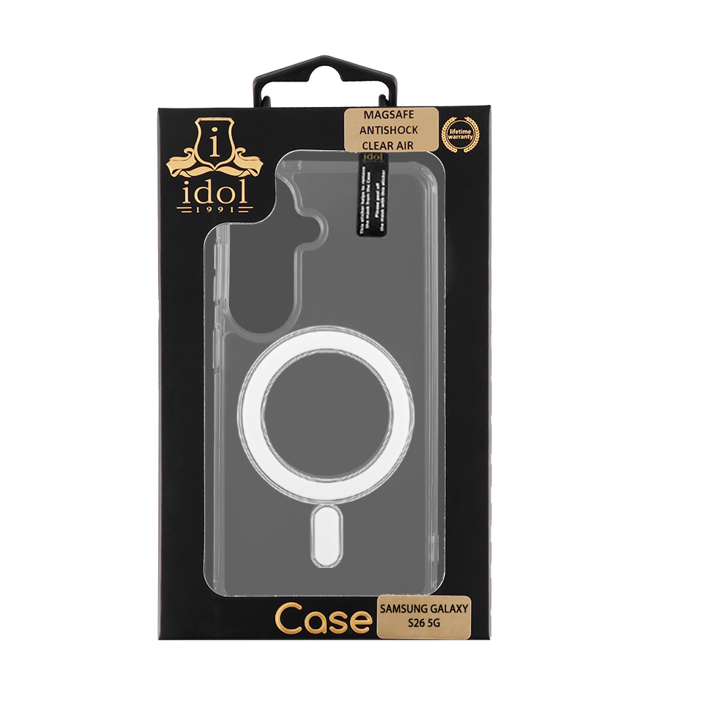 IDOL 1991 ΘΗΚΗ SAMSUNG GALAXY S26 5G S942 6.3" SUPER MAGSAFE ANTISHOCK CLEAR AIR BACK COVER TPU CAMERA GUARD ΔΙΑΦΑΝΗ - Image 2