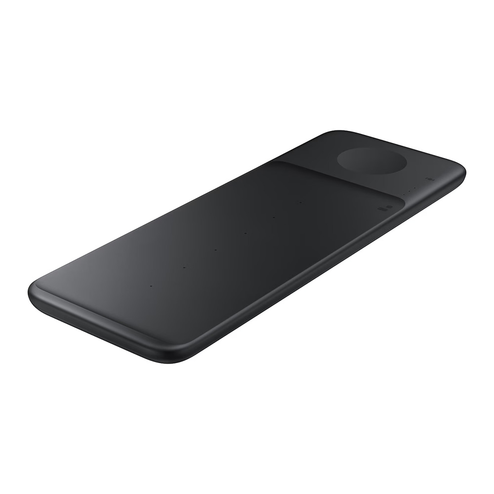 WIRELESS CHARGER TRIO SAMSUNG EP-P6300TBEGEU 3 in 1 9W FAST CHARGE BLACK PACKING OR - Image 7