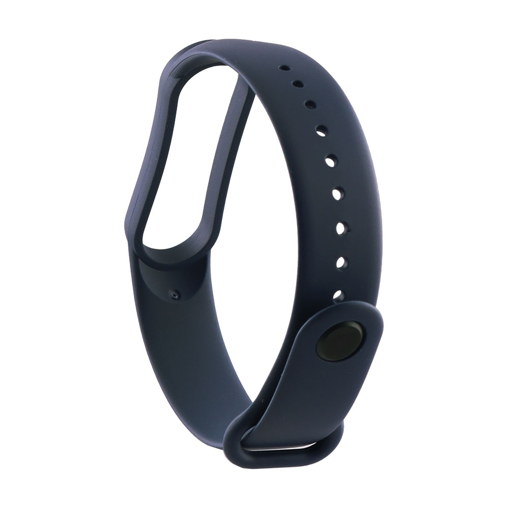 VOLTE-TEL ΛΟΥΡΑΚΙ ΡΟΛΟΓΙΟΥ ΣΙΛΙΚΟΝΗΣ XIAOMI MI BAND 5/MI BAND 6 DARK BLUE - Image 2