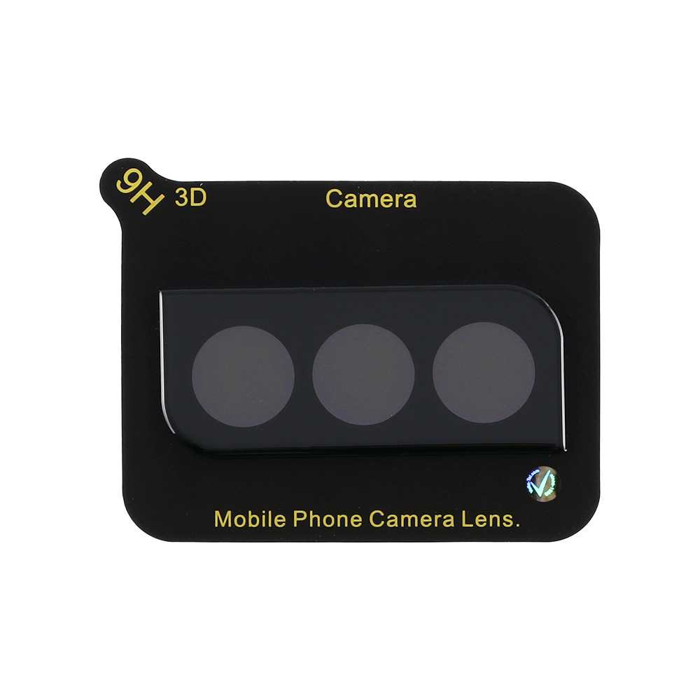 VOLTE-TEL CAMERA GLASS SAMSUNG S21 5G G991 6.2in 9H 0.25mm 3D CURVED BLACK - Image 3
