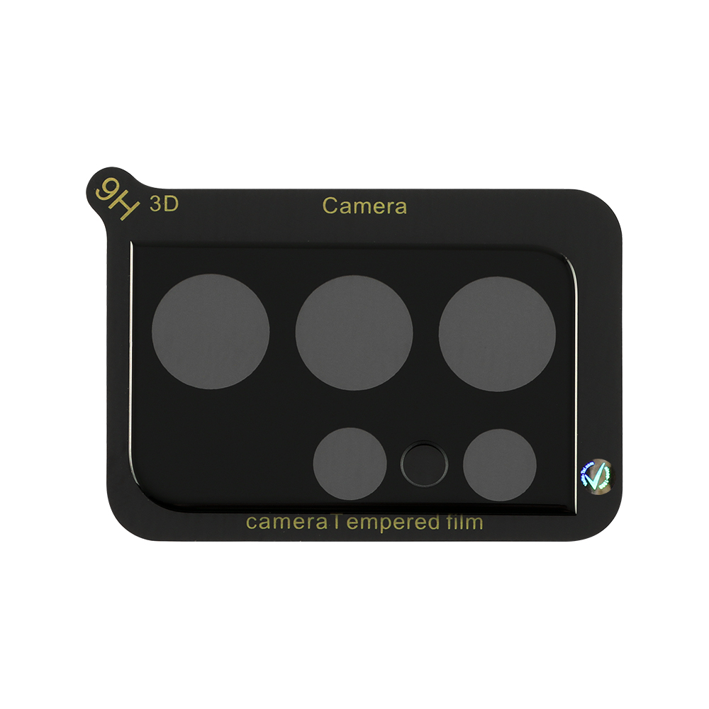 VOLTE-TEL CAMERA GLASS SAMSUNG S21 ULTRA 5G G998 6.8in 9H 0.25mm 3D CURVED BLACK - Image 3
