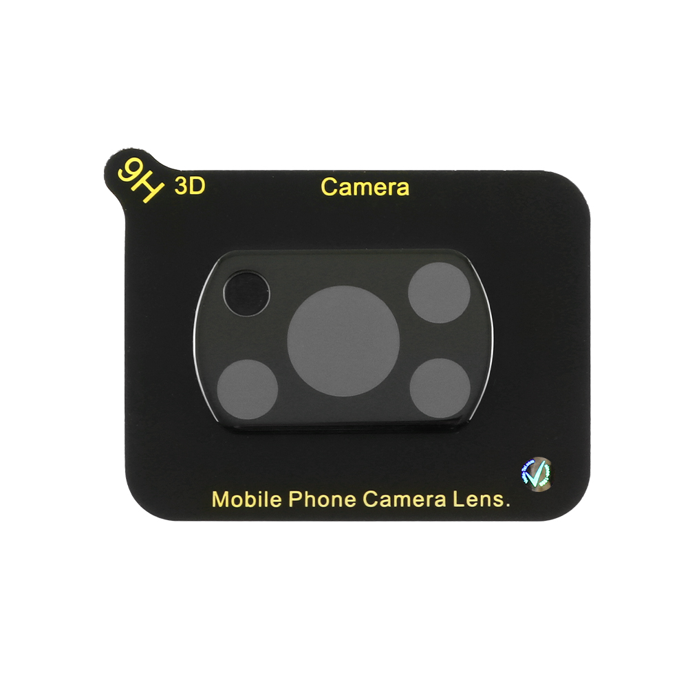 VOLTE-TEL CAMERA GLASS XIAOMI POCO X3/X3 PRO 6.67in 9H 0.25mm 3D CURVED BLACK - Image 3