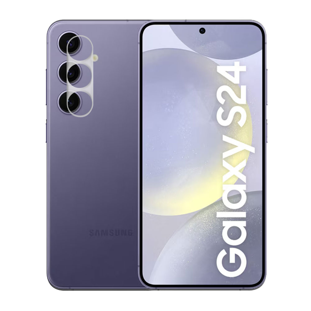 VOLTE-TEL CAMERA GLASS SAMSUNG S24 5G S921 6.2in 9H 0.25mm 3D CURVED TRANSPARENT - Image 2