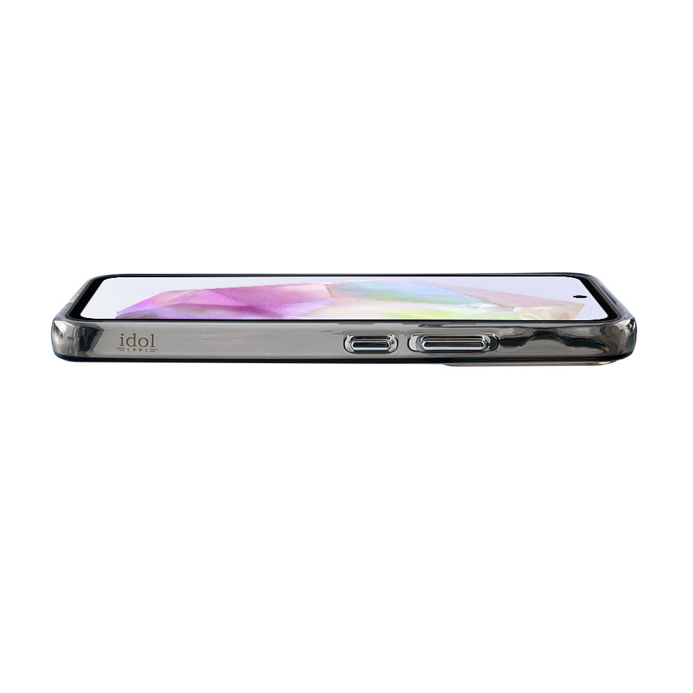 IDOL 1991 CRISTALYTE TPU ΘΗΚΗ SAMSUNG A35 5G A356 6.6in CAMERA GUARD ΔΙΑΦΑΝΗ ΓΚΡΙ - Image 3