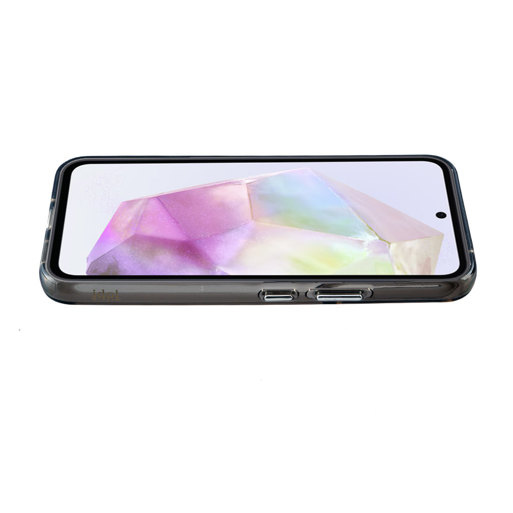 IDOL 1991 CRISTALYTE TPU ΘΗΚΗ SAMSUNG A35 5G A356 6.6in CAMERA GUARD ΔΙΑΦΑΝΗ ΓΚΡΙ - Image 5