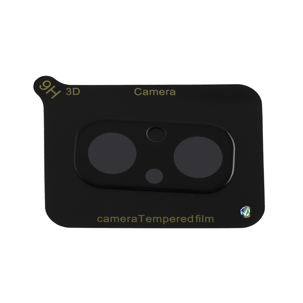 VOLTE-TEL CAMERA GLASS XIAOMI REDMI 12C 6.71in 9H 0.25mm 3D CURVED BLACK - Image 3