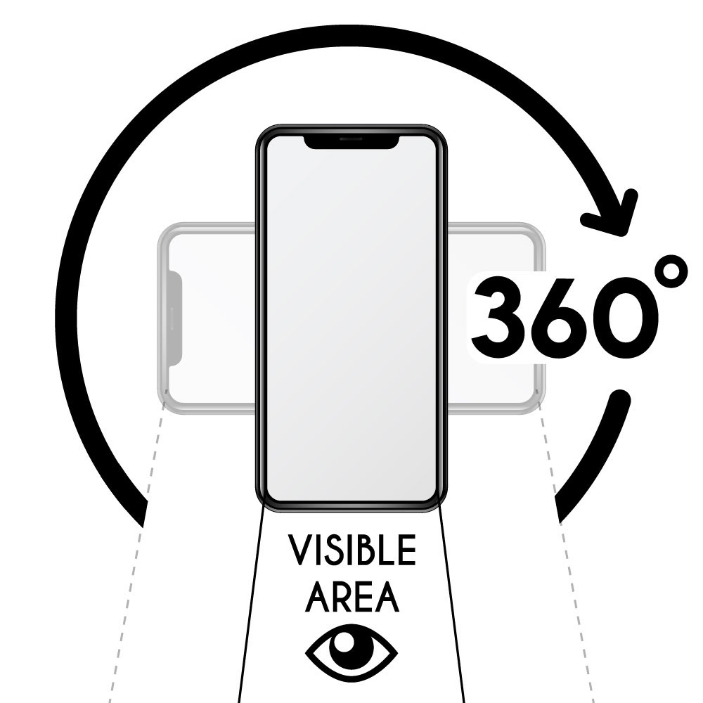 IDOL 1991 PREMIUM PRIVACY ANTISPY TEMPERED GLASS SAMSUNG A56 5G A566 6.7in 9H 0.25mm SEMI CURVED FULL GLUE BLACK - Image 4