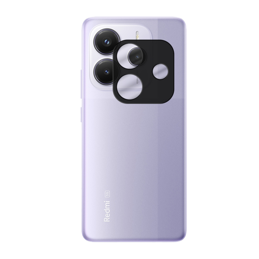 VOLTE-TEL CAMERA GLASS XIAOMI REDMI NOTE 14 5G 6.67in 9H 0.25mm 3D CURVED BLACK - Image 2