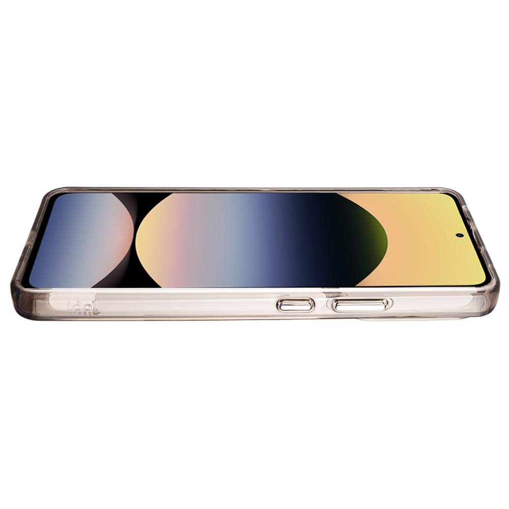 IDOL 1991 CRISTALYTE TPU ΘΗΚΗ XIAOMI REDMI NOTE 14 5G 6.67in CAMERA GUARD ΔΙΑΦΑΝΗ ΓΚΡΙ - Image 4