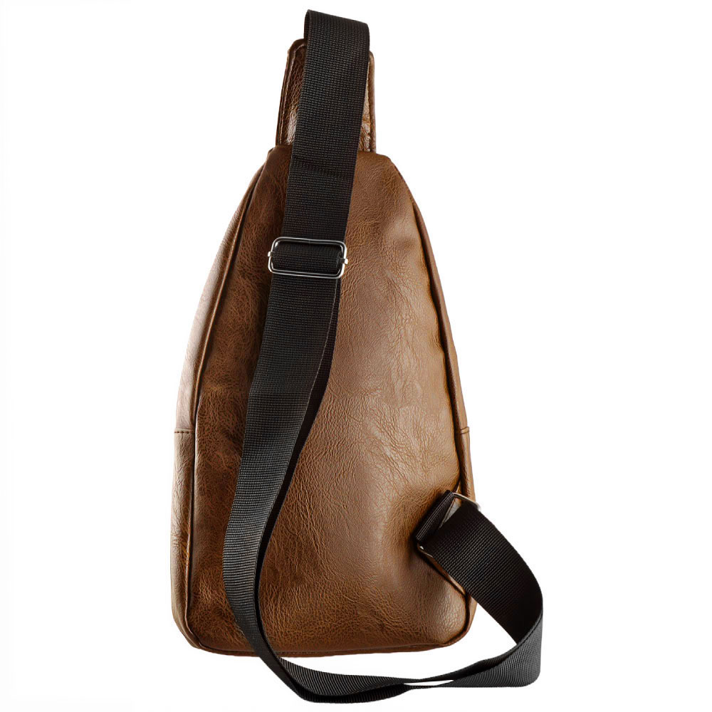 NSP N110 ALMOND ΤΣΑΝΤΑΚΙ CROSSBODY 8.5L ΔΕΡΜΑΤΙΝΟ CAMEL - Image 2