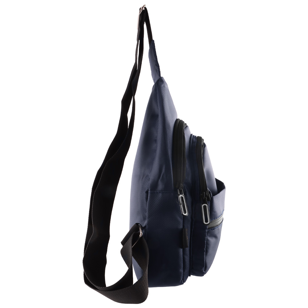NSP N120 SPORT ΤΣΑΝΤΑΚΙ ΑΔΙΑΒΡΟΧΟ CROSSBODY 7.5L SOFT ΥΦΑΣΜΑΤΙΝΟ BLUE - Image 4