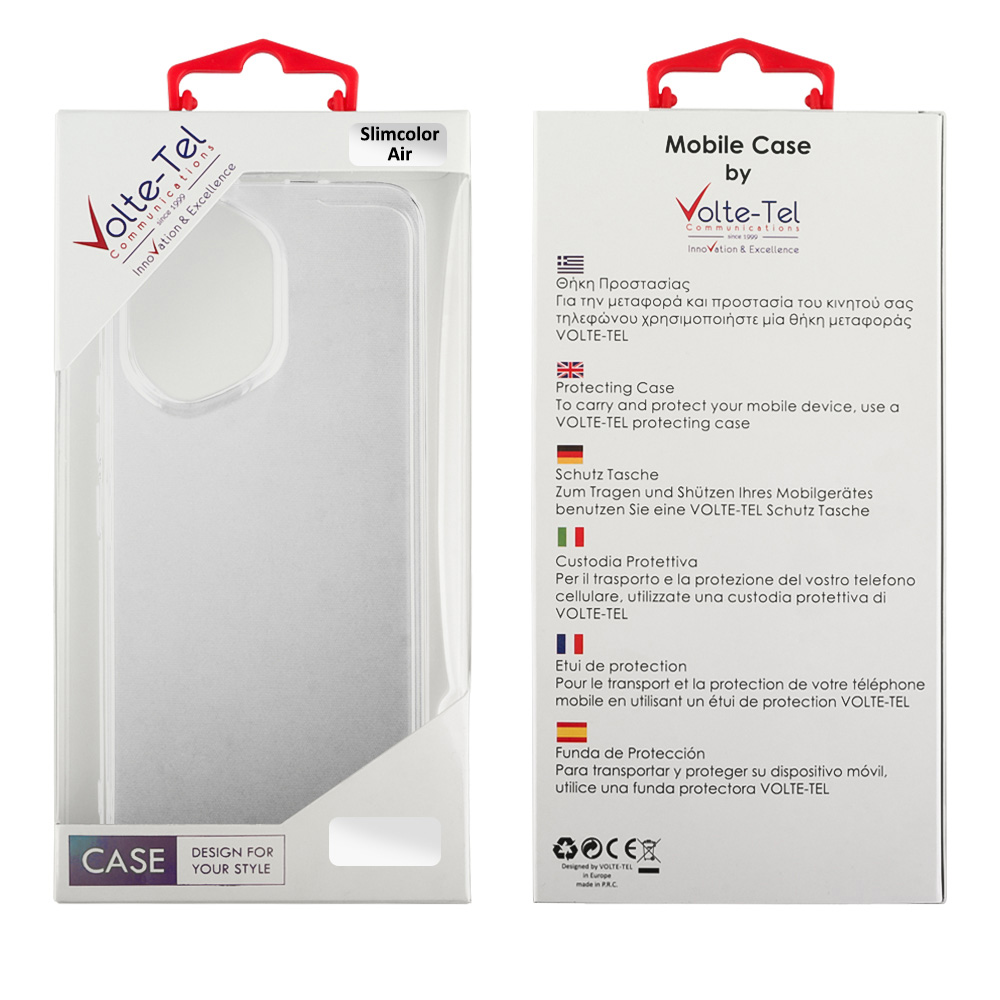 VOLTE-TEL ΘΗΚΗ IPHONE 17 PRO MAX 6.9" SLIMCOLOR AIR TPU CAMERA GUARD ΔΙΑΦΑΝΗ - Image 6