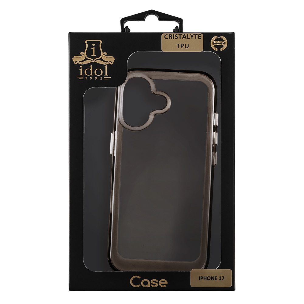 IDOL 1991 CRISTALYTE TPU ΘΗΚΗ IPHONE 17 6.3in CAMERA GUARD ΔΙΑΦΑΝΗ ΓΚΡΙ - Image 8