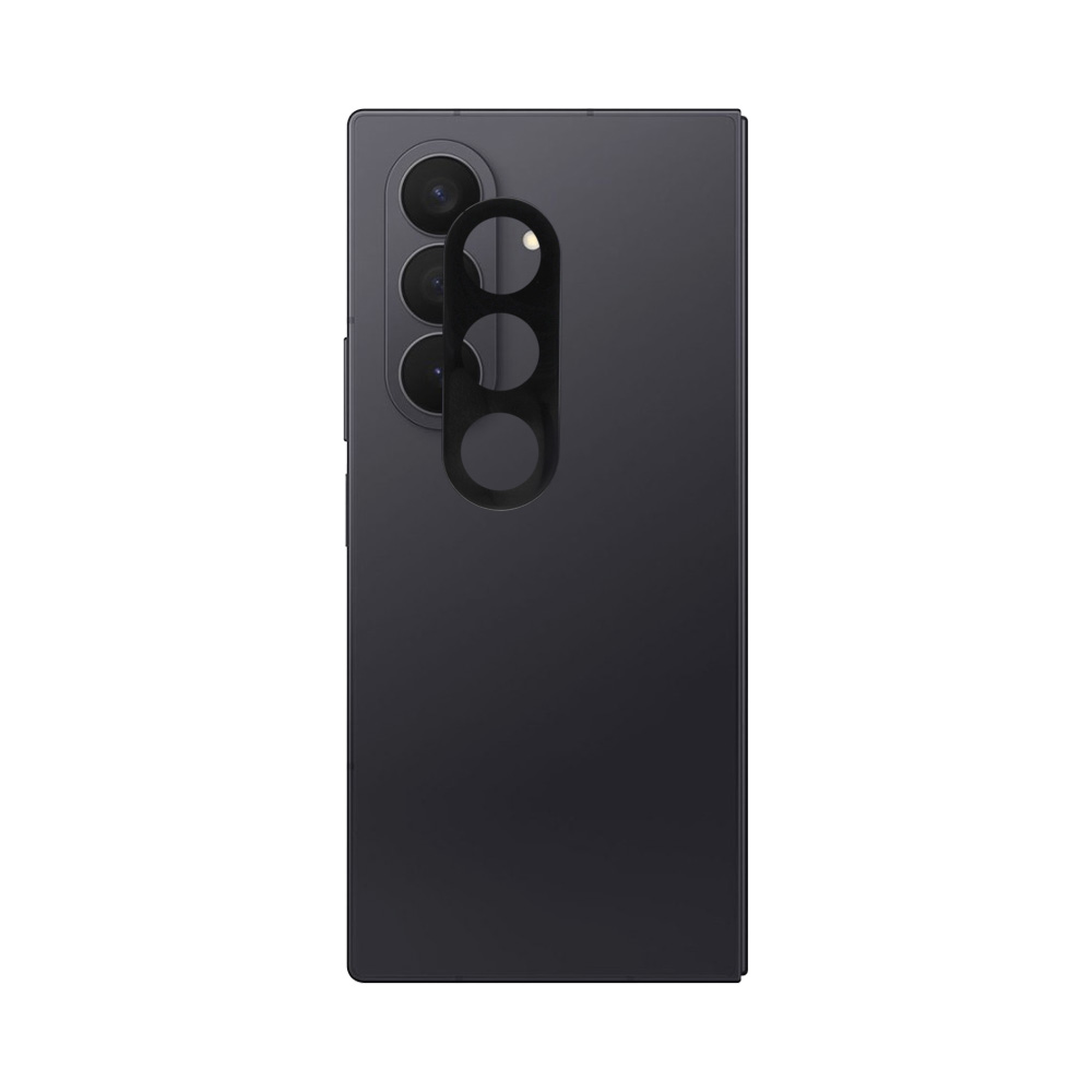 VOLTE-TEL CAMERA GLASS SAMSUNG Z FOLD 7 5G F966 8.0in 9H 0.25mm 3D CURVED BLACK - Image 2