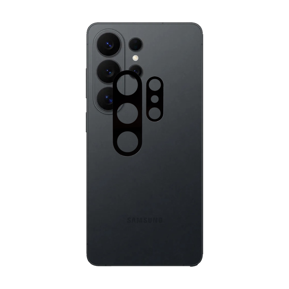 VOLTE-TEL CAMERA GLASS SAMSUNG S26 ULTRA 5G 6.9in 9H 0.25mm 3D CURVED BLACK - Image 2