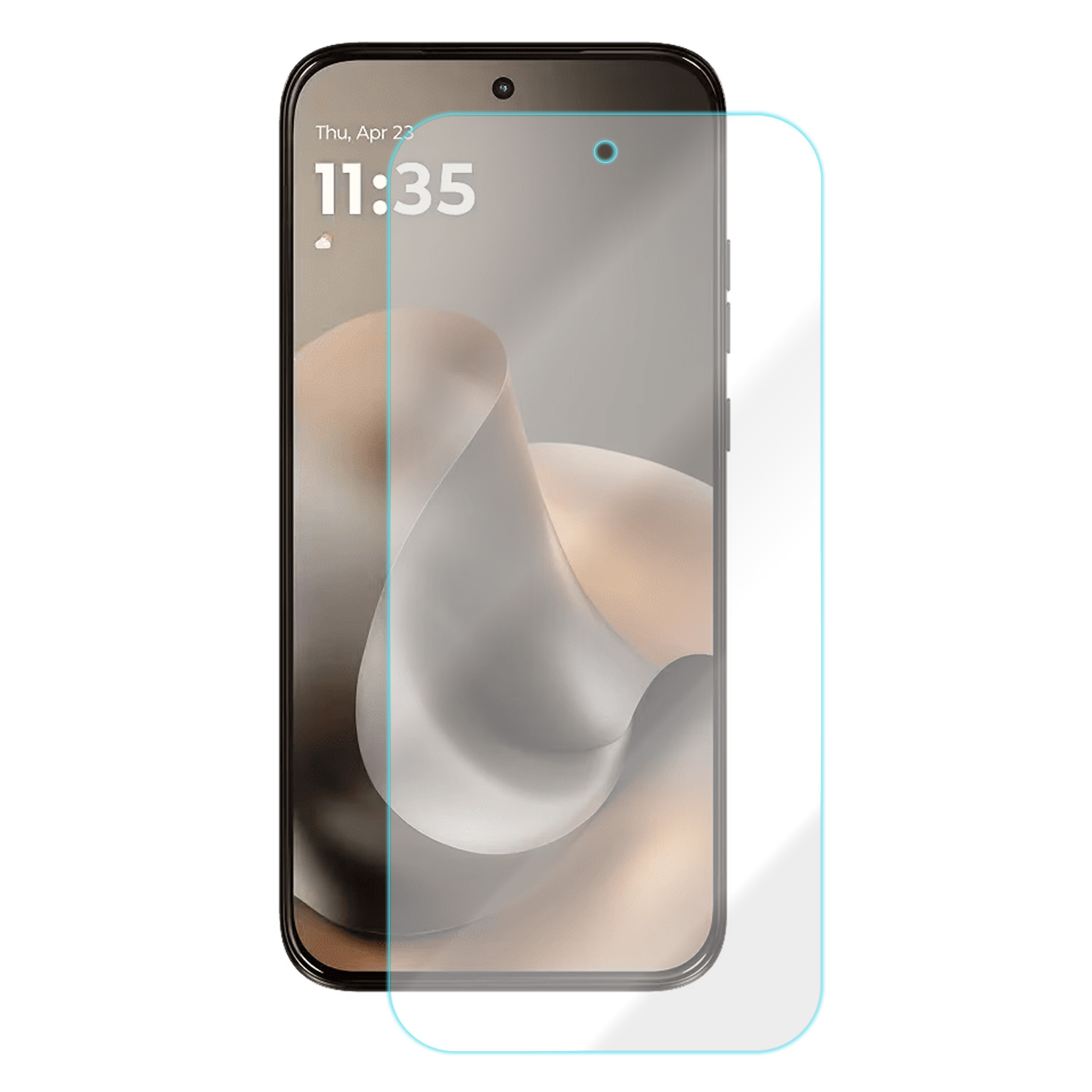 VOLTE-TEL TEMPERED GLASS MOTOROLA MOTO G77 5G 6.78in 9H 0.30mm 2.5D FULL GLUE - Image 2