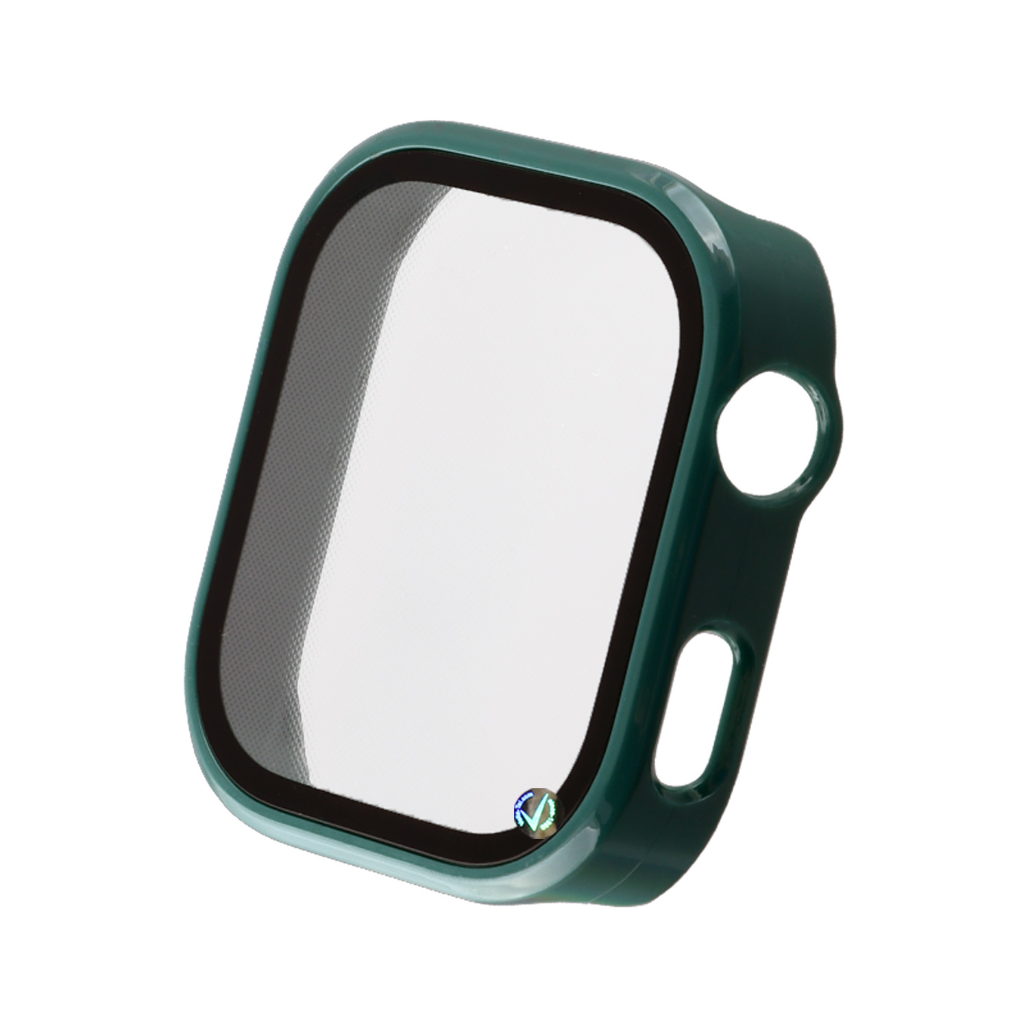 VOLTE-TEL PC EDGE COVER TEMPERED GLASS XIAOMI REDMI WATCH 6 2.1in 9H 0.30mm 3D FULL GLUE FULL COVER GREEN - Image 2