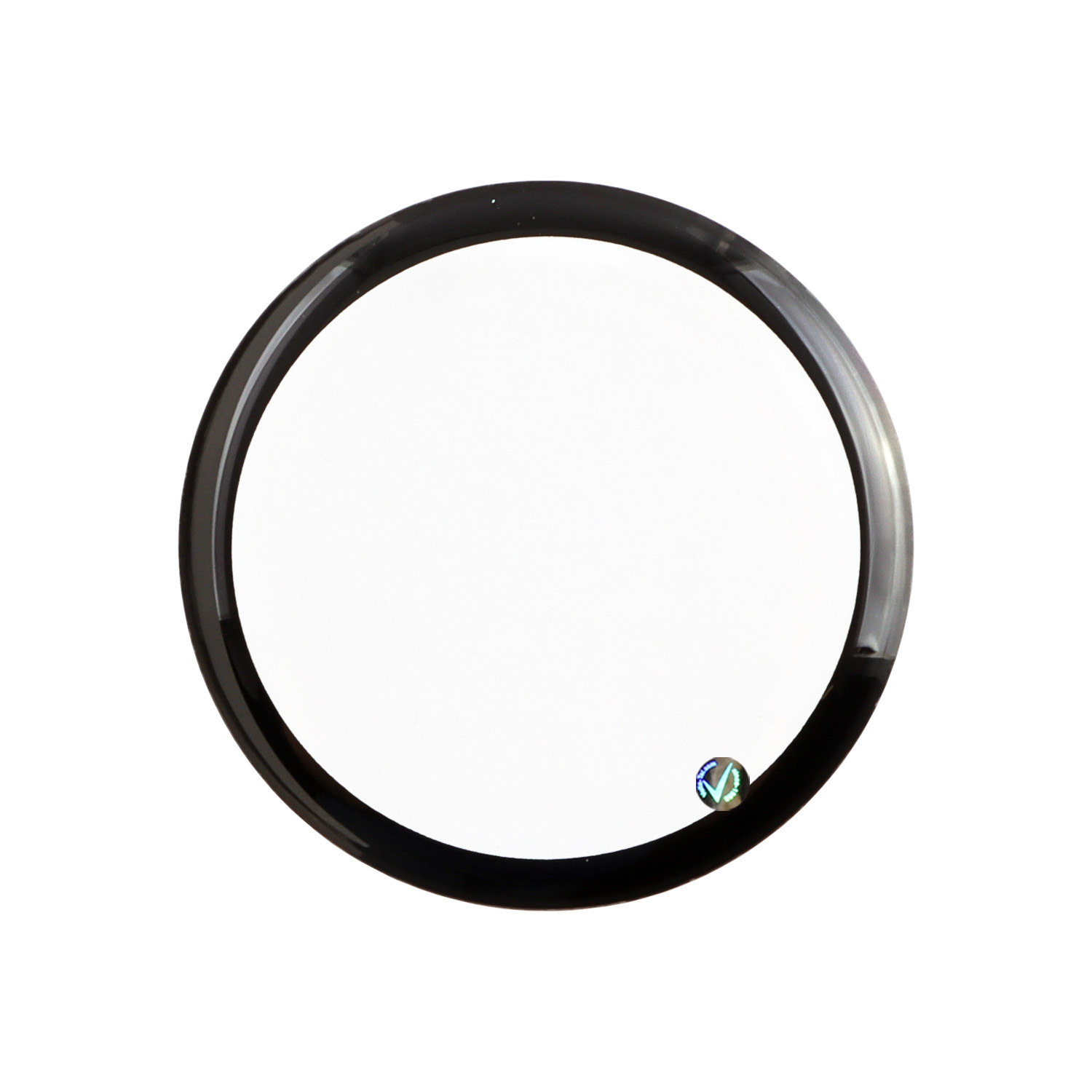 VOLTE-TEL PLEXI TEMPERED GLASS GOOGLE PIXEL WATCH 4 41mm 3D EDGE 1.2in 0.30mm FULL GLUE FULL COVER BLACK - Image 2