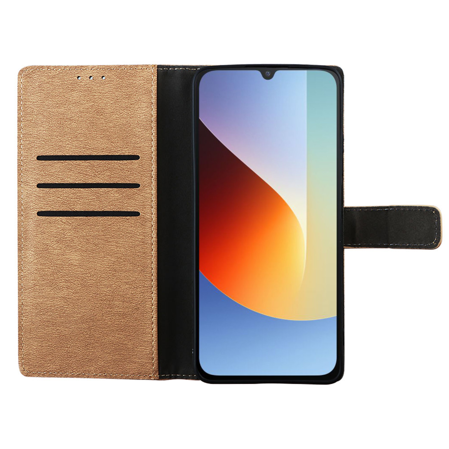 VOLTE-TEL ALLURE ΘΗΚΗ XIAOMI REDMI A7 PRO 4G 6.9in MAGNET BOOK STAND CLIP GOLD - Image 2