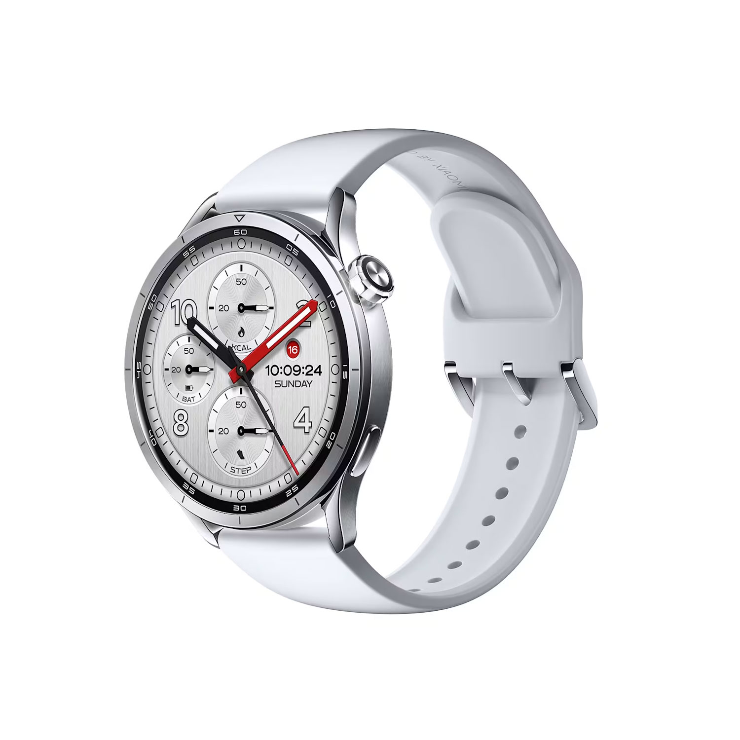 SMART WATCH XIAOMI S5 46MM 1.48in BHR08IVGL BT V 5.4 ΑΔΙΑΒΡΟΧΟ ΜΕ ΠΑΛΜΟΓΡΑΦΟ SILVER GW - Image 2