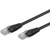 ΚΑΛΩΔΙΟ ΔΙΚΤΥΟΥ UTP CAT-5e 2xRJ45 0.5m ΜΑΥΡΟ