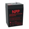 NPP ΜΠΑΤΑΡΙΕΣ ΜΟΛΥΒΔΟΥ 6V 5.0Ah MK6-5NPP (70X48X101) ΑΚΡΟΔΕΚΤΗΣ T1/F1 4,75mm
