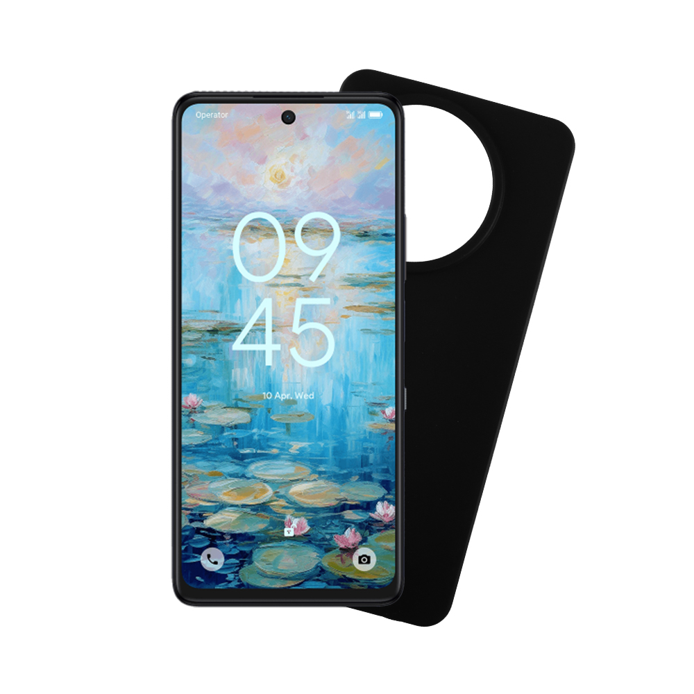 VOLTE-TEL SILICON TPU ΘΗΚΗ TCL 50 NXTPAPER/ 50 PRO NXTPAPER 5G 6.8in CAMERA GUARD BLACK