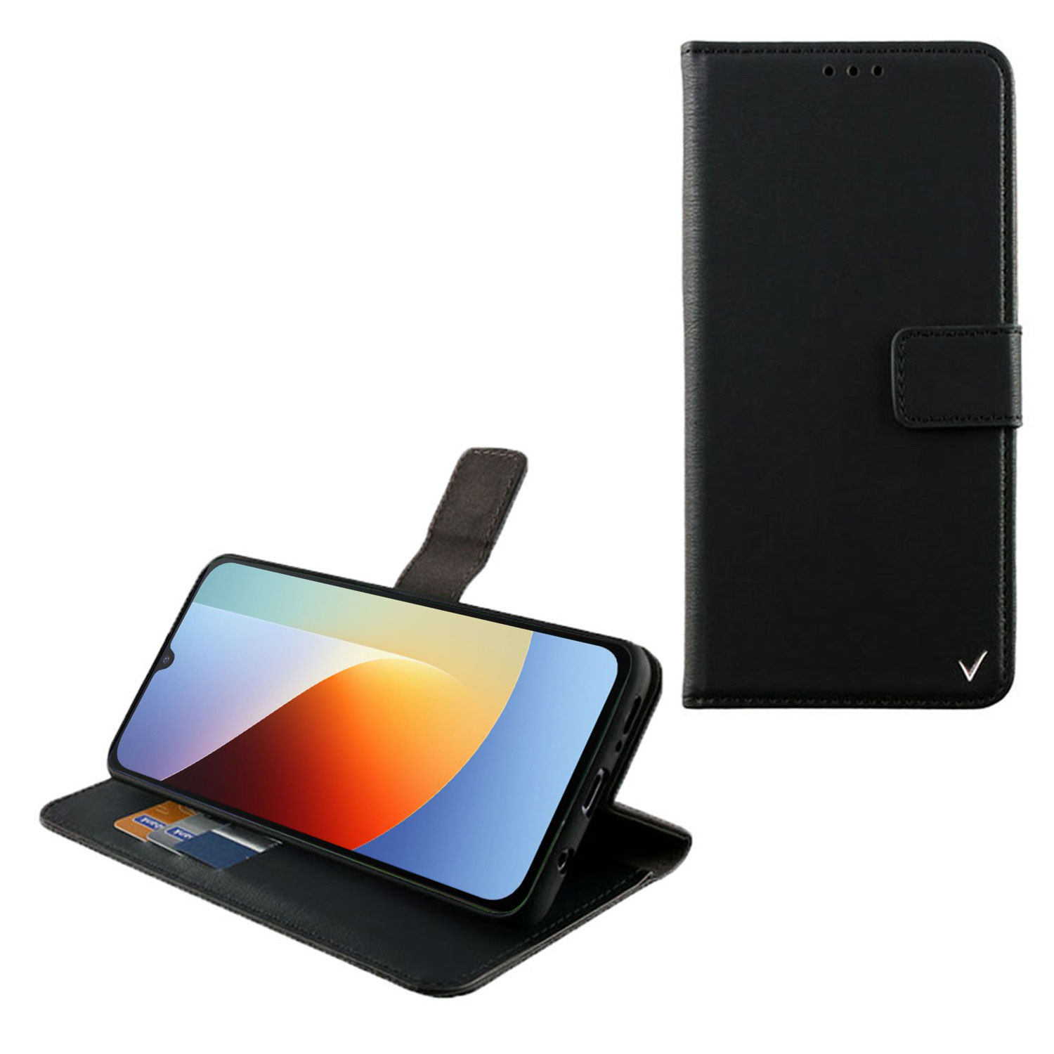 VOLTE-TEL ALLURE ΘΗΚΗ XIAOMI REDMI A7 PRO 4G 6.9in MAGNET BOOK STAND CLIP BLACK