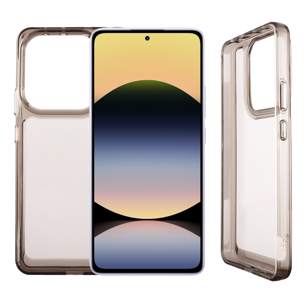 IDOL 1991 CRISTALYTE TPU ΘΗΚΗ XIAOMI REDMI NOTE 14 5G 6.67in CAMERA GUARD ΔΙΑΦΑΝΗ ΓΚΡΙ